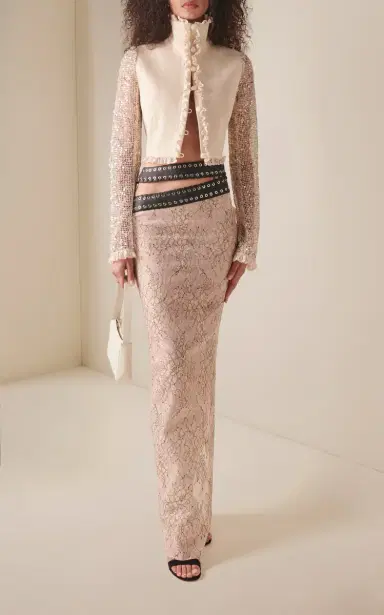 Ludovic de Saint Sernin Odile Sequined Jacket | Thumbnail 3