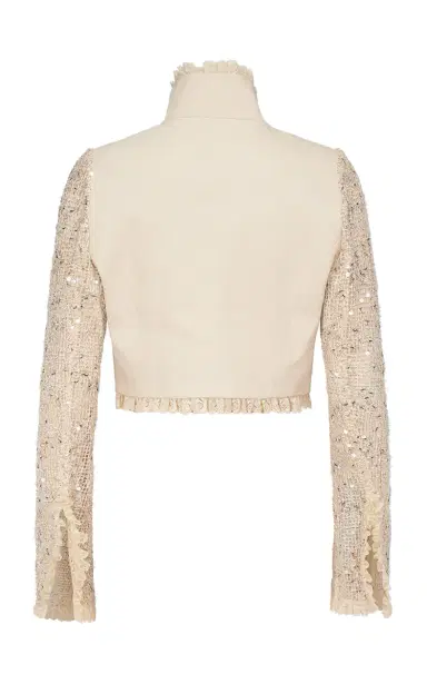 Ludovic de Saint Sernin Odile Sequined Jacket | Thumbnail 5