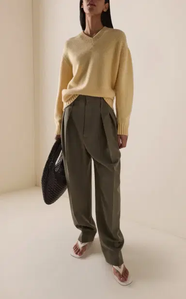 Bottega Veneta V-Neck Cashmere Sweater | Thumbnail 3