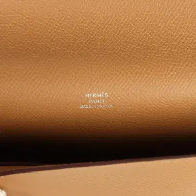 HERMÈS Hermes Hermesnap Wallet Biscuit Epsom Palladium Hardware | Thumbnail 8 HERMÈS Hermes Hermesnap Wallet Biscuit Epsom Palladium Hardware | Thumbnail 8