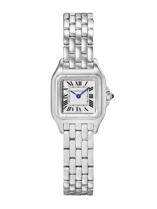 Panthère De  Small Stainless Steel Watch