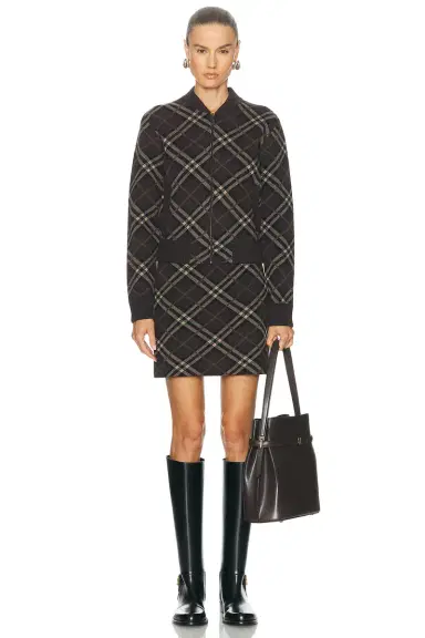 Burberry Zip Up Jacket | Thumbnail 4 Burberry Zip Up Jacket | Thumbnail 4