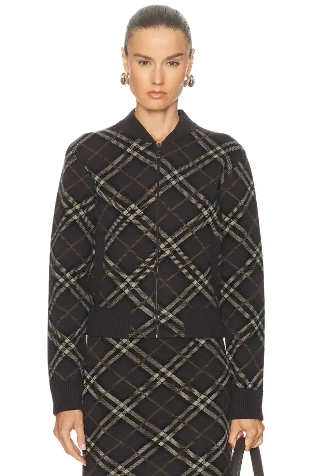 Burberry Zip Up Jacket