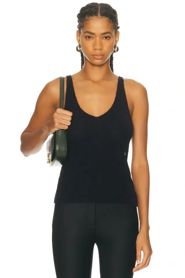 BLUMARINE Knit Tank Top