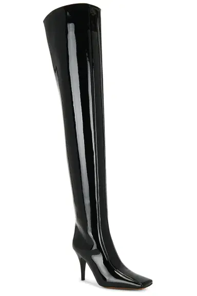 Stella McCartney Patent Alter Mat 95 Over The Knee Boot | Thumbnail 2