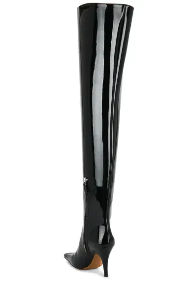 Stella McCartney Patent Alter Mat 95 Over The Knee Boot | Thumbnail 3