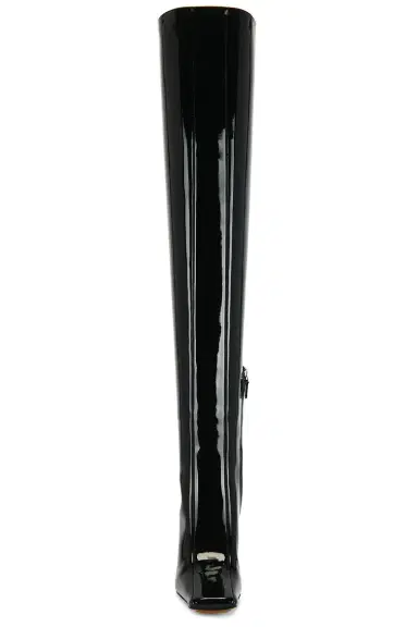 Stella McCartney Patent Alter Mat 95 Over The Knee Boot | Thumbnail 4