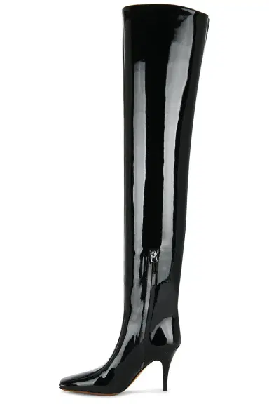 Stella McCartney Patent Alter Mat 95 Over The Knee Boot | Thumbnail 5