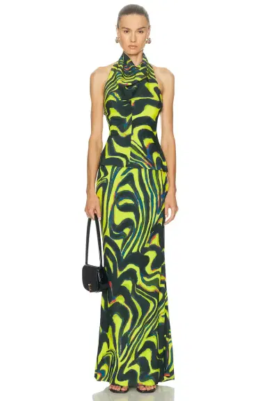 Christopher John Rogers Maxi Skirt | Thumbnail 5