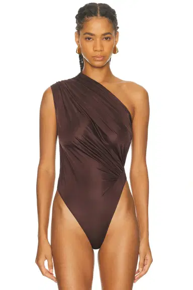 Atlein One Shoulder Bodysuit | Thumbnail 2
