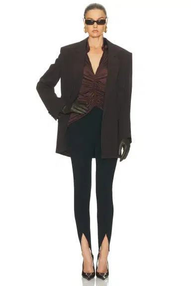 Atlein Front Ruched Shirt | Thumbnail 4