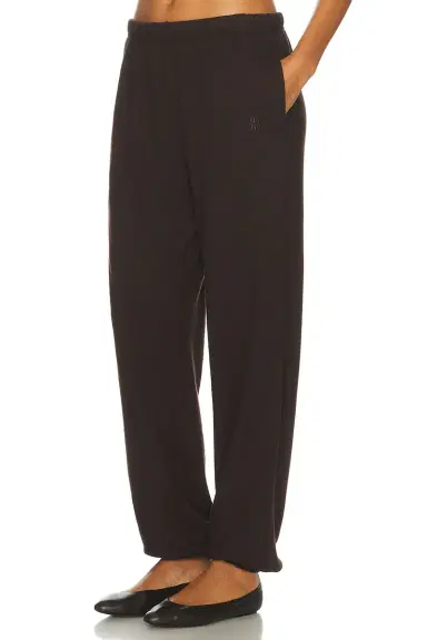 ÉTERNE Boyfriend Lightweight French Terry Pocket Sweatpant | Thumbnail 3