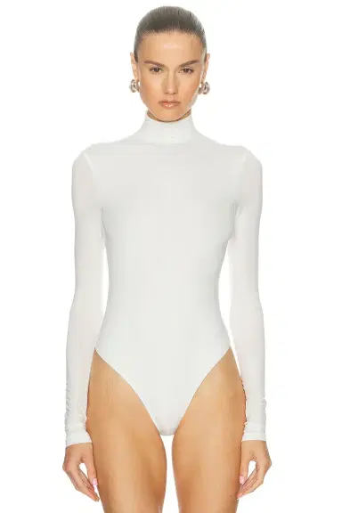 Wardrobe.NYC X Rosie Huntington-Whiteley Long Sleeve Bodysuit | Thumbnail 2
