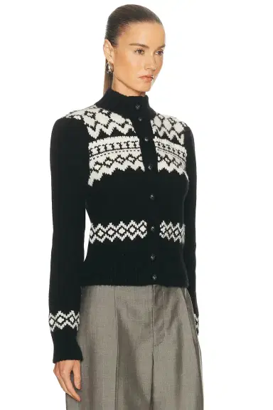 Ralph Lauren Collection Cropped Cardigan | Thumbnail 2