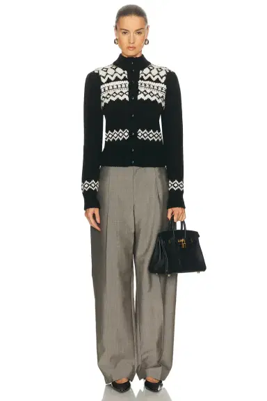 Ralph Lauren Collection Cropped Cardigan | Thumbnail 4