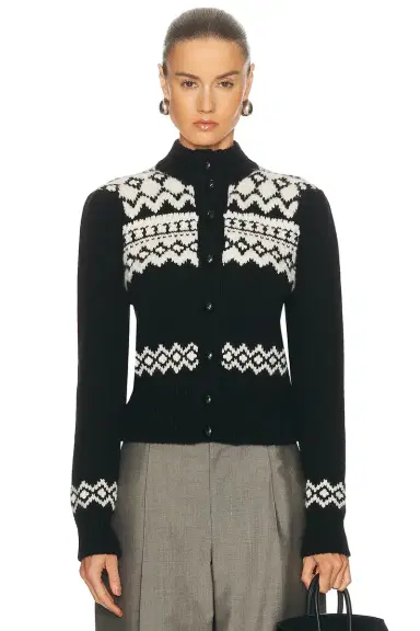 Ralph Lauren Collection Cropped Cardigan | Thumbnail 1