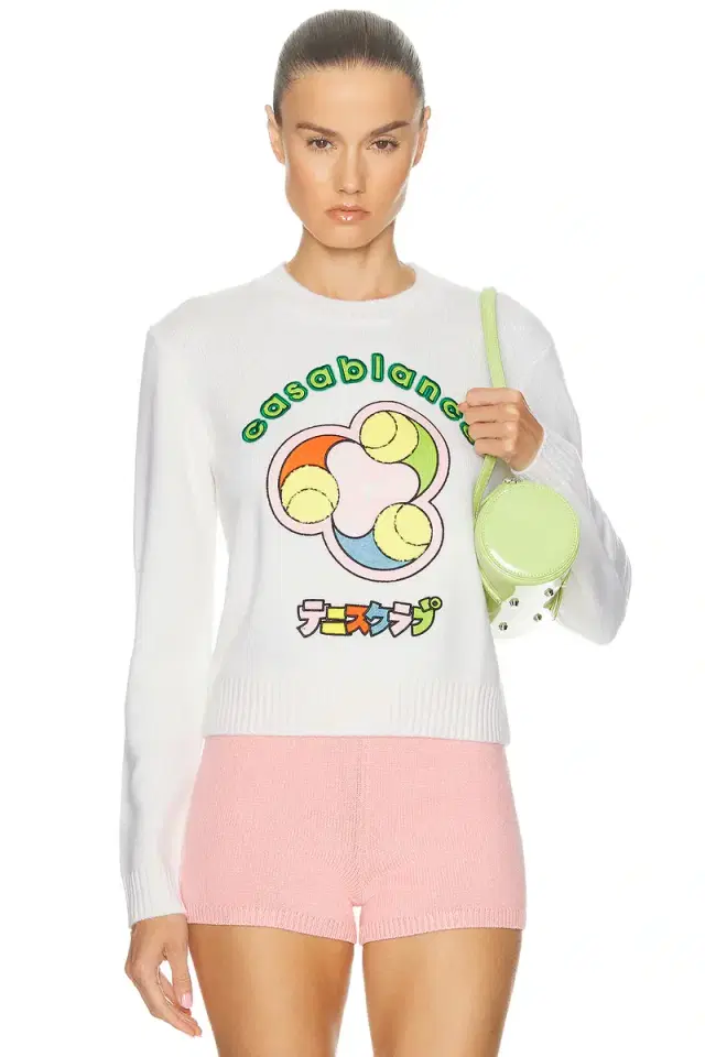 Casablanca Tennis Ball Sweater