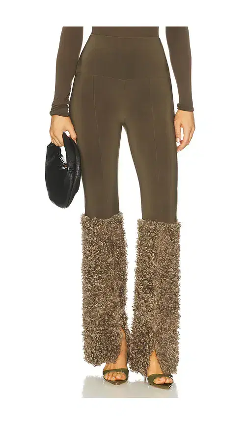 Norma Kamali Curly Spat Legging