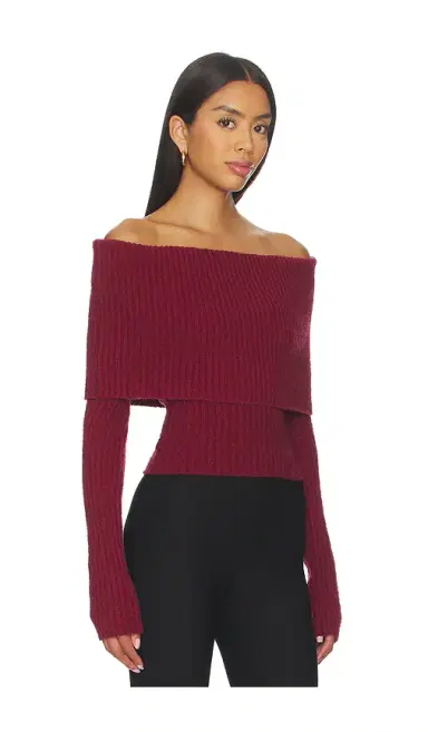 L'Academie Namir Off Shoulder Sweater | Thumbnail 2