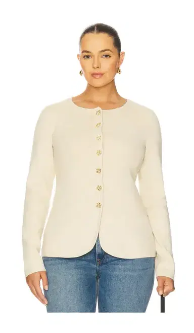 L'Academie Bronte Button Cardigan | Thumbnail 2 L'Academie Bronte Button Cardigan | Thumbnail 2