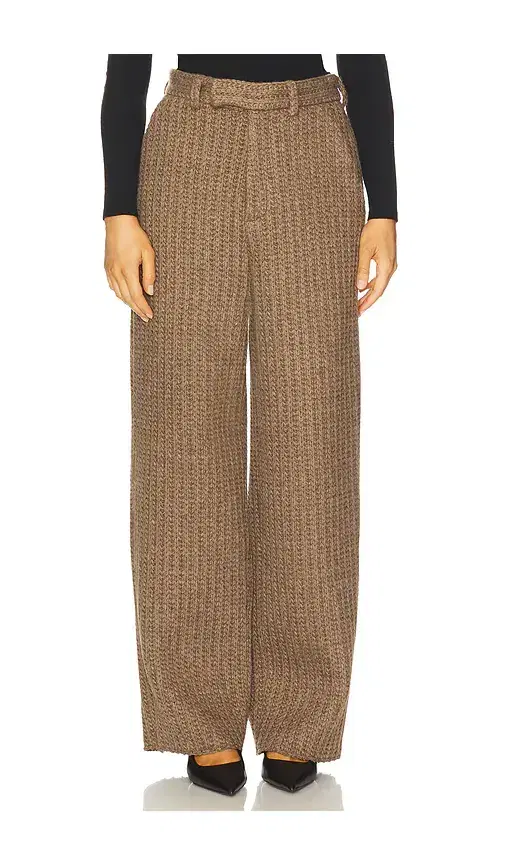 Waffle Knit Pant