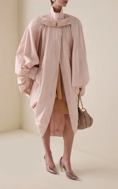Chloé Oversized Cotton Trench Coat | Thumbnail 2 Chloé Oversized Cotton Trench Coat | Thumbnail 2