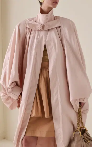 Chloé Oversized Cotton Trench Coat | Thumbnail 3 Chloé Oversized Cotton Trench Coat | Thumbnail 3