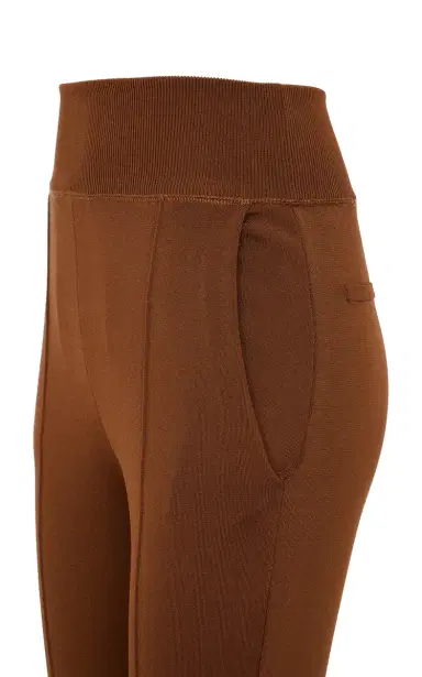 Chloé Satin-Finished Cigarette Pants | Thumbnail 3