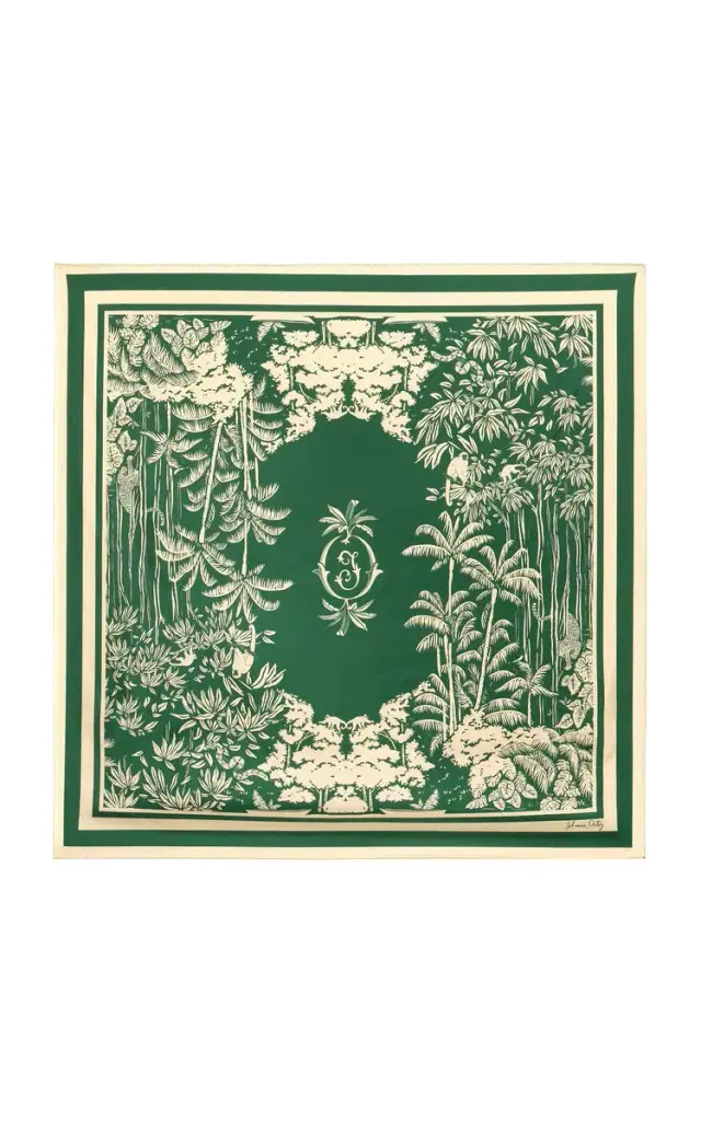 Ancestral Pathways Scarf - Green - OS