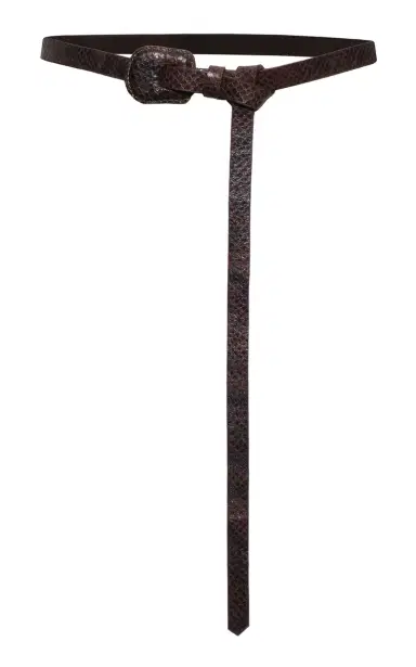 Johanna Ortiz Python Ancestral Frequency Belt - Brown - XL | Thumbnail 1