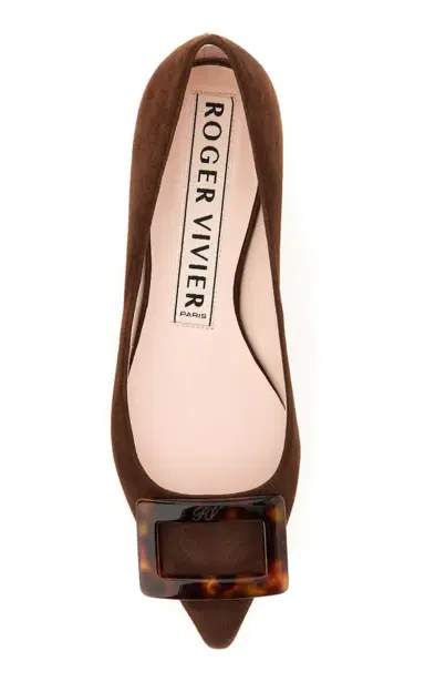 Roger Vivier Gommettine Leather Ballet Flats | Thumbnail 3 Roger Vivier Gommettine Leather Ballet Flats | Thumbnail 3
