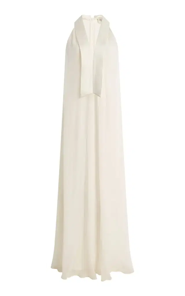 The New Arrivals Ilkyaz Ozel Madonna Sheer Chiffon Gown