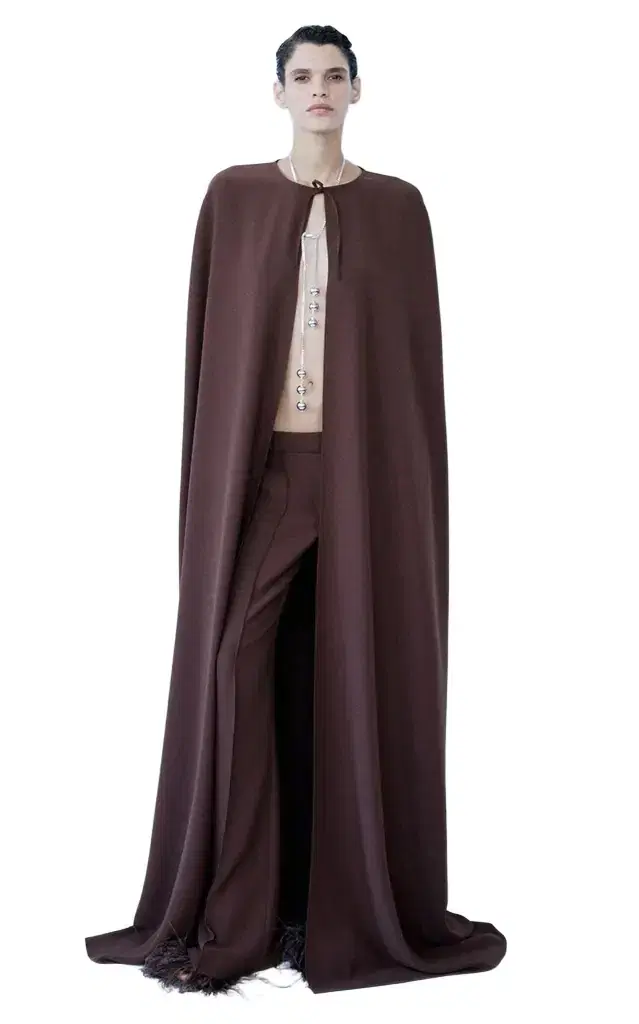 Lenny Pleated Wide Leg Pants - Brown