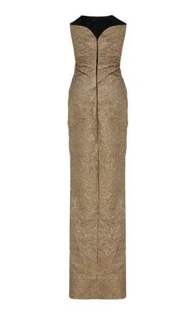 Marmar Halim Ruched Brocade Gown | Thumbnail 6 Marmar Halim Ruched Brocade Gown | Thumbnail 6