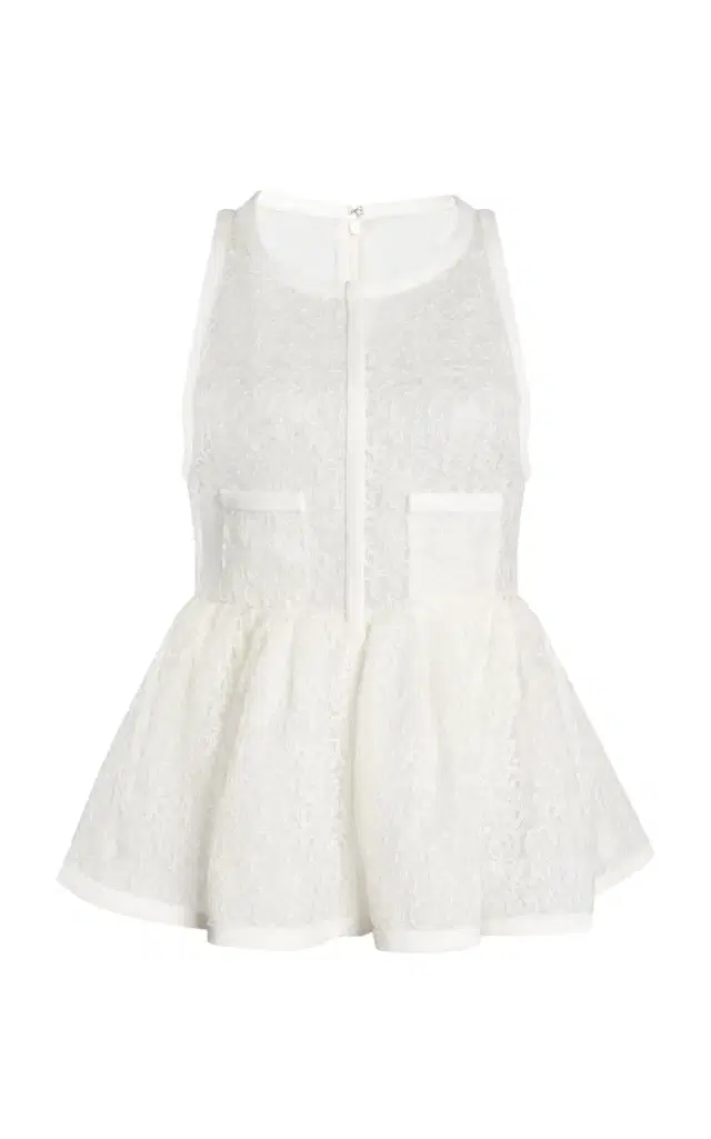 Macramé Top - Off-White