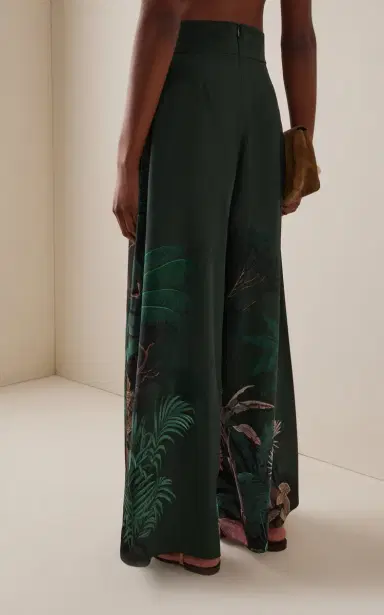 Johanna Ortiz Musical Silk Wide-Leg Pants | Thumbnail 4
