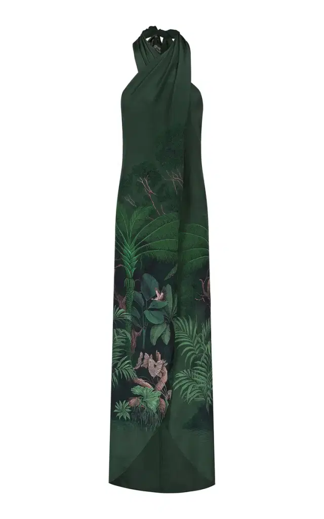 Johanna Ortiz Silent Water Silk Longline Top