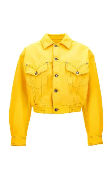 Versace Long-Sleeve Denim Jacket | Thumbnail 1