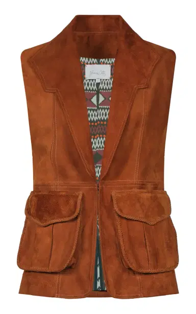 Johanna Ortiz Suede Visionary Vest | Thumbnail 1
