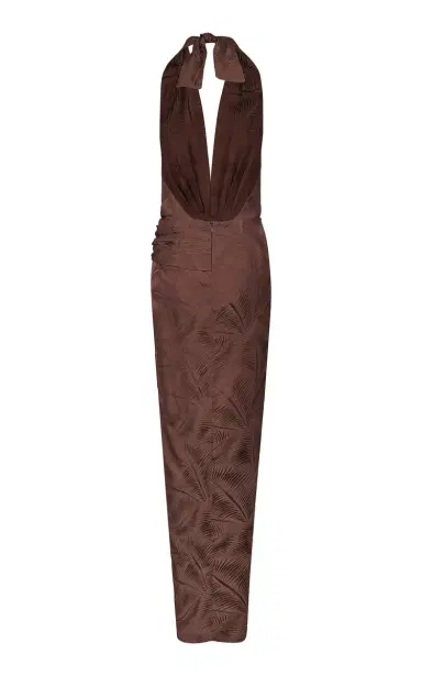 Johanna Ortiz Wildly Beautiful Satin Maxi Dress | Thumbnail 7