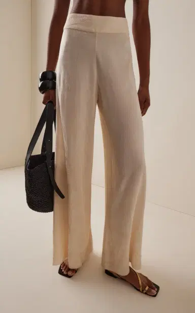 Johanna Ortiz Musical Jacquard Wide-Leg Pants | Thumbnail 3