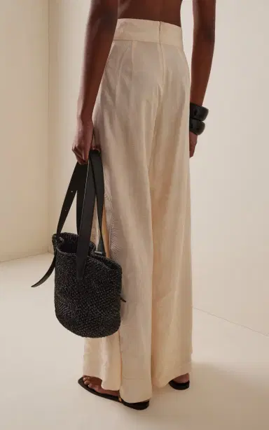 Johanna Ortiz Musical Jacquard Wide-Leg Pants | Thumbnail 4