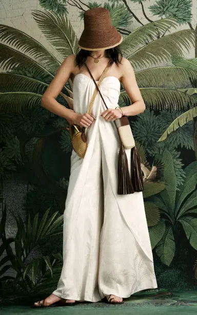 Johanna Ortiz Musical Jacquard Wide-Leg Pants | Thumbnail 5