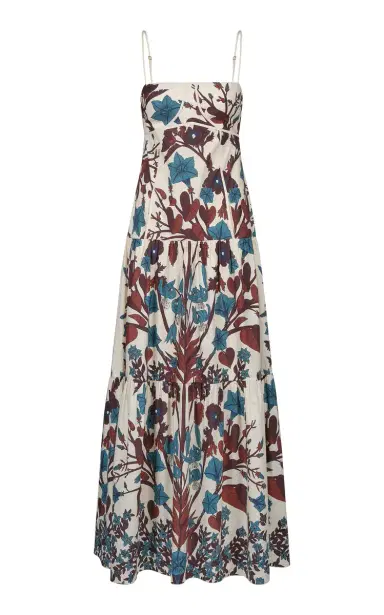Johanna Ortiz Simbólico Cotton Maxi Dress | Thumbnail 1