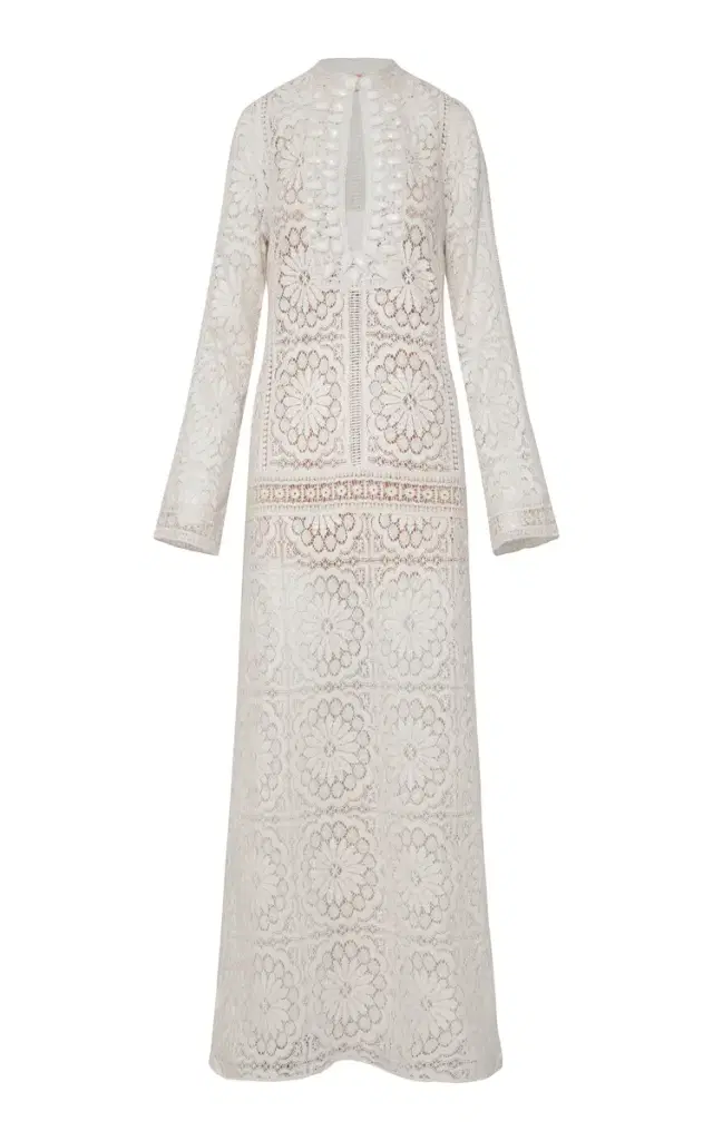 Johanna Ortiz Trails of Light Cotton Maxi Dress