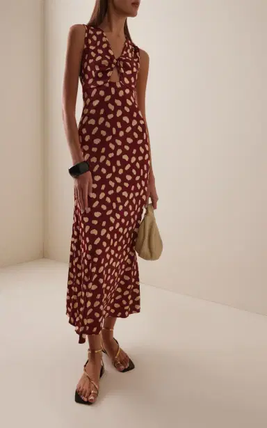 Johanna Ortiz Horizonte Místico Jersey Maxi Dress | Thumbnail 3