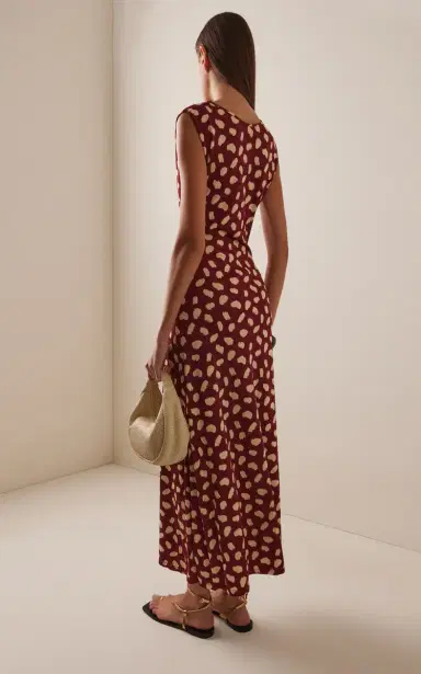 Johanna Ortiz Horizonte Místico Jersey Maxi Dress | Thumbnail 4