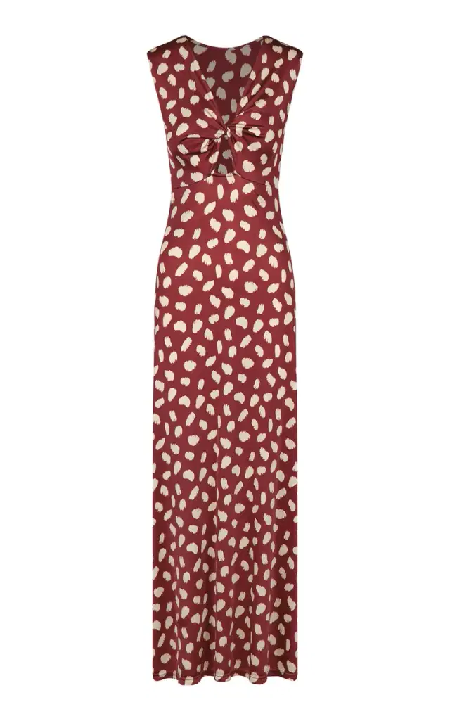 Johanna Ortiz Horizonte Místico Jersey Maxi Dress