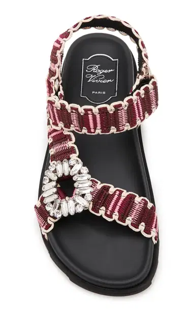 Roger Vivier Trekky Viv Ribbon Sandals | Thumbnail 3 Roger Vivier Trekky Viv Ribbon Sandals | Thumbnail 3