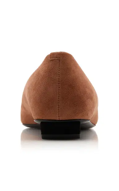 Roger Vivier Belle Vivier Duo Buckle Suede Ballet Flats | Thumbnail 6
